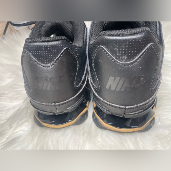 Nike Training Reax 8 TR Black Metallic Gold Mens Shoes Size 11.5 - Picture 14 of 14